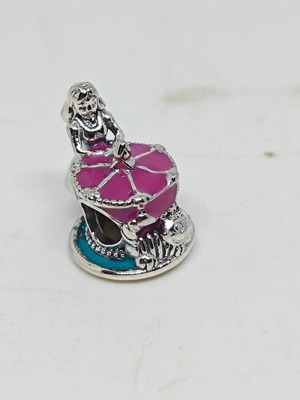 Disney Alice in Wonderland Mad Tea Party Charm S925 like new