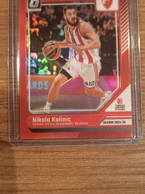 Nikola Kalinic Card 2024-25 Panini Donruss EuroLeague Serial Numbered 51/99 like new