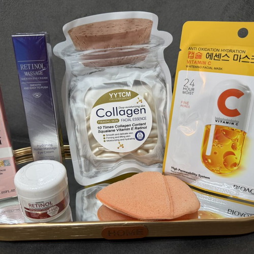 Beauty Care Set with Collagen and Retinol, new, 4+2 gifts
