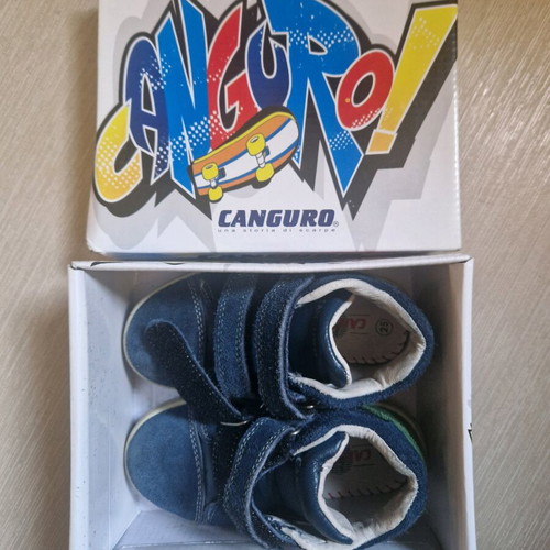 Canguro baby athletic boots used with leather insole and anti-slip sole