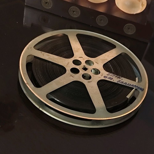 Vintage 16mm Film Reel 1982 with Color Sound Film by Agfa