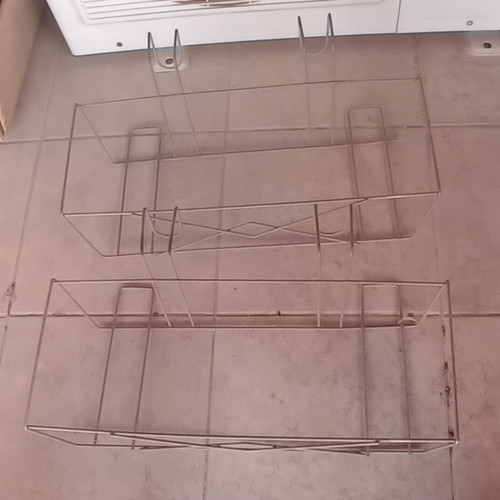 Metal Hanging Plant Pot Holder for Balcony 52×20×13 cm