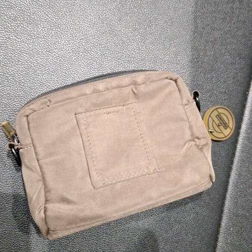Diplomat wallet bag used, beige
