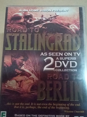 Road to Stalingrad 2DVD Collection like new, action and adventure