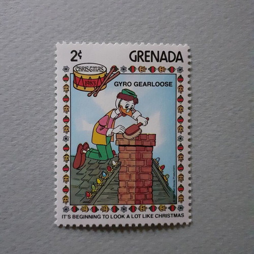 Grenada Walt Disney It's Beginning to Look a Lot Like Christmas Stamps Set 6 new