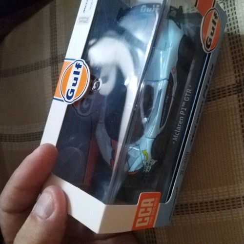 Mclaren Gulf P1 GTR scale 1:40, new, sealed in packaging