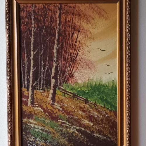 Painting like new, 25 x 34.5 cm