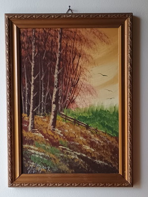 Painting like new, 25 x 34.5 cm