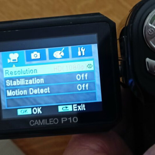 Toshiba Camileo P10 used video camera