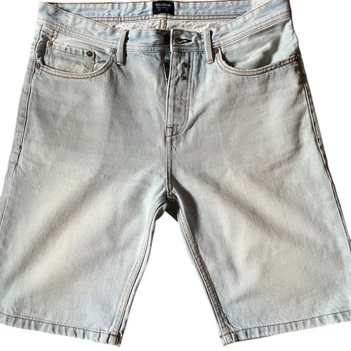 Pull & Bear men's bermuda shorts used, blue, size L