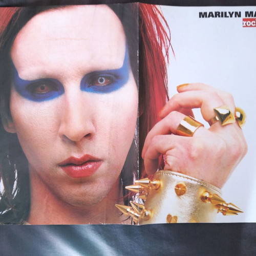Marilyn Manson posters used, pack