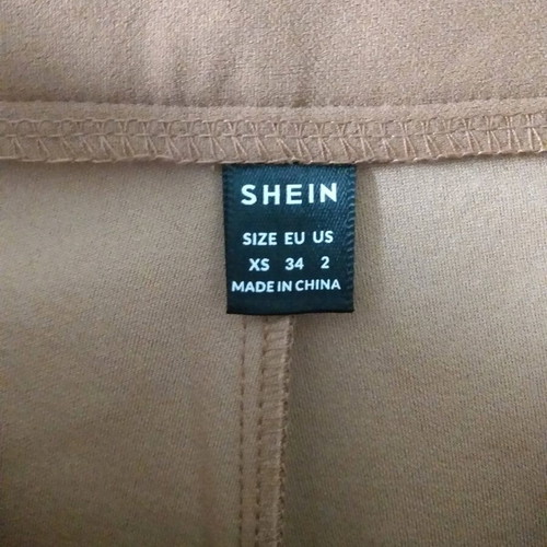 Shein women's pants slightly flared size 34