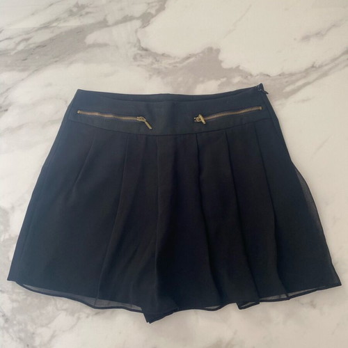 Zara black skort size XS like new