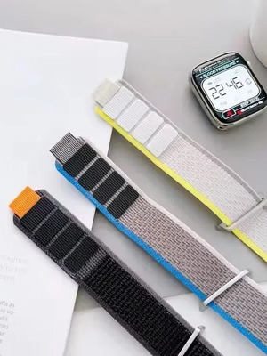 Υφασμάτινη Λουράκι για Apple Watch Ultra/SE/11/10/9/8/7/6/5/4 Νέο