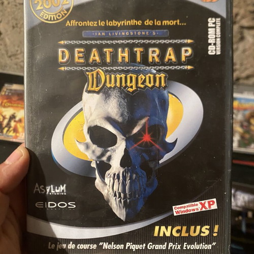 Deathtrap Dungeon PC game, good condition