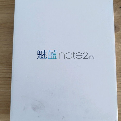 Meizu M2 Note smartphone used, 16GB, gray, Android
