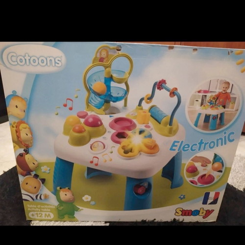 Smoby Cotoons Activity Table with Music for 12+ Months