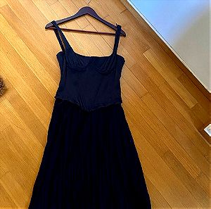 ROBERTO CAVALLI φόρεμα ΣΥΛΛΕΚΤΙΚΟ κορσέ μαύρο αυθεντικό no46 vintage