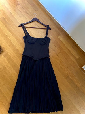 Roberto Cavalli dress vintage collectible black with corset no46