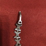 Silver watch used, women's