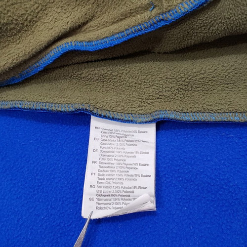 Helly Hansen fleece used men's jacket XXL blue