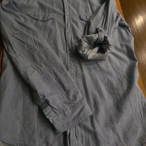 J. C. RAGS men's shirt No M turquoise like new