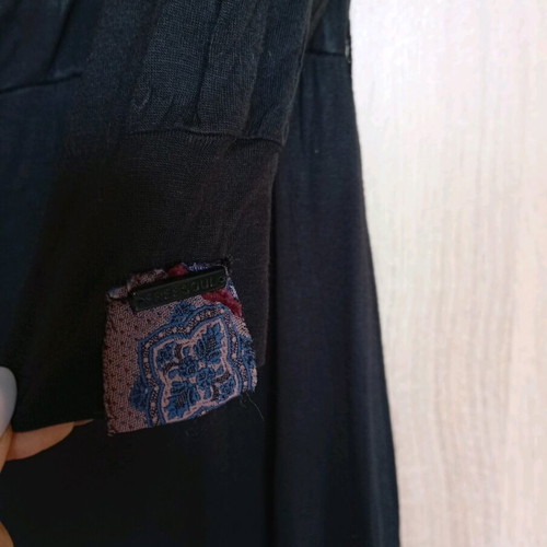 Freesoul midi dress black used, missing belt