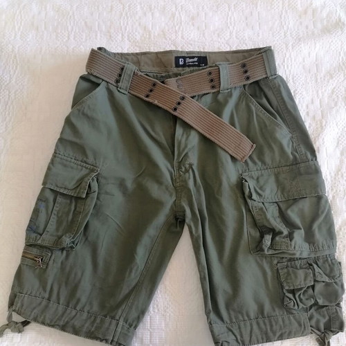 Brandit men's bermuda medium new green