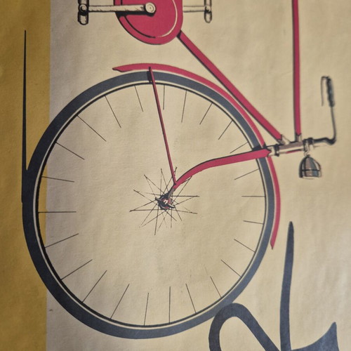 Michelin Bibendum Velo vintage reproduction poster 67x50cm