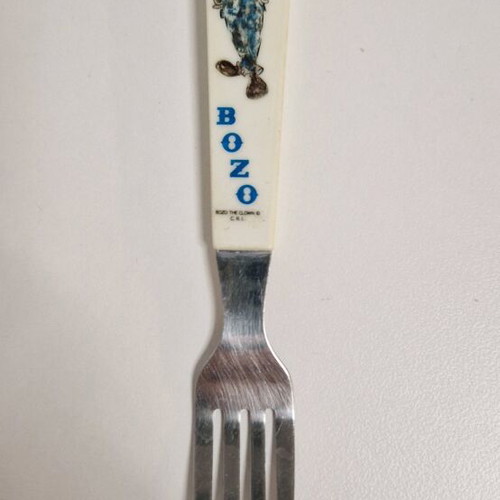 Bozo fork used, 70s, worn face