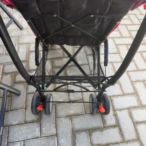 Kiddo baby stroller used, pink color
