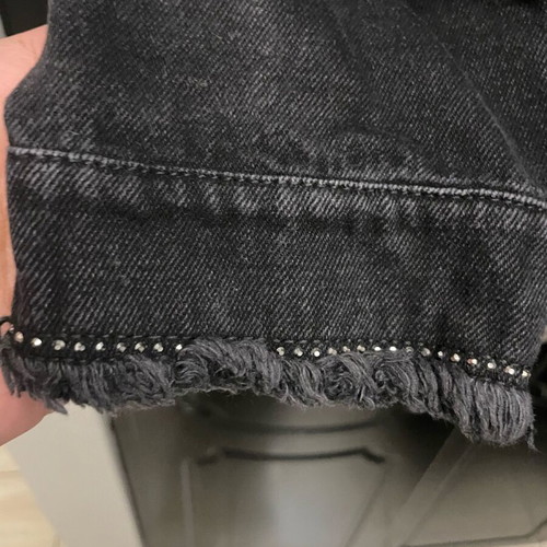 Zara strass denim jacket like new, size XL