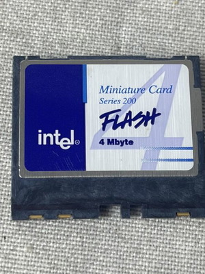 Intel Miniature Card Series 200 Flash 4MB употребявана памет