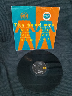 The Good Men Give It Up Remixes βινύλιο μεταχειρισμένο, ηλεκτρονική