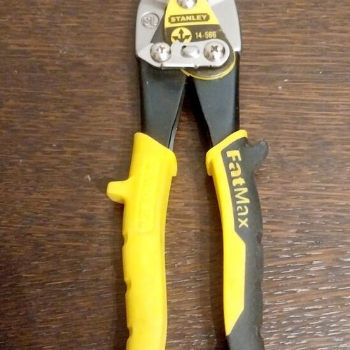 Stanley FatMax 14-566 Straight Cut Sheet Metal Shears new