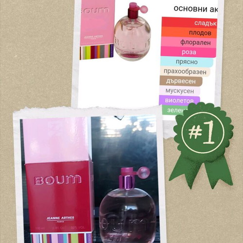 Jeanne Arthes Boom 100ml EDP new perfume