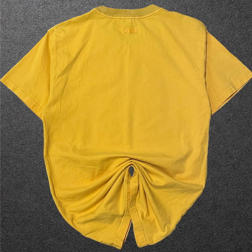 Puma Yellow Pop Art Graphic T-Shirt Size M like new