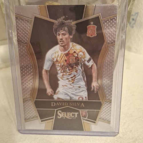 David Silva Panini Select 2016 card
