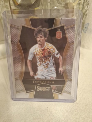 David Silva Panini Select 2016 card