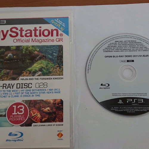 PS3 Demo Disc like new from PlayStation Magazine