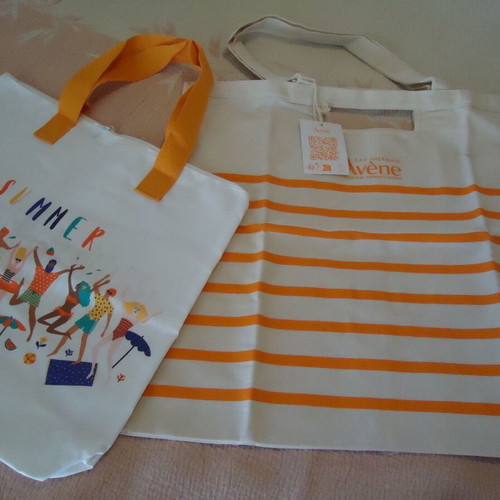 Beach bags set of 2, new fabric