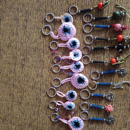 Keychains new, all together