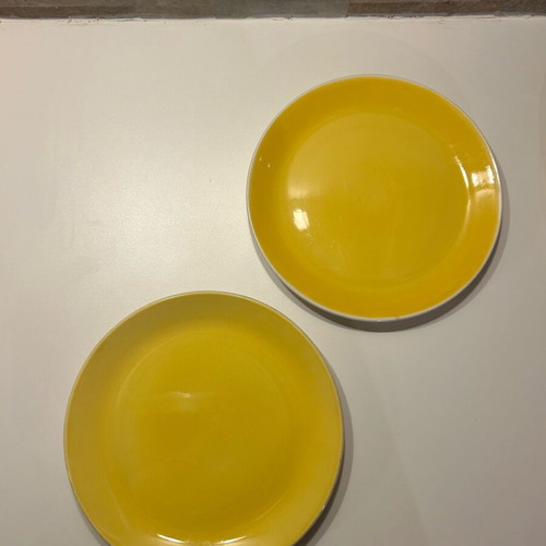 Vintage Keramikos dinnerware set of 2, like new, 24 cm