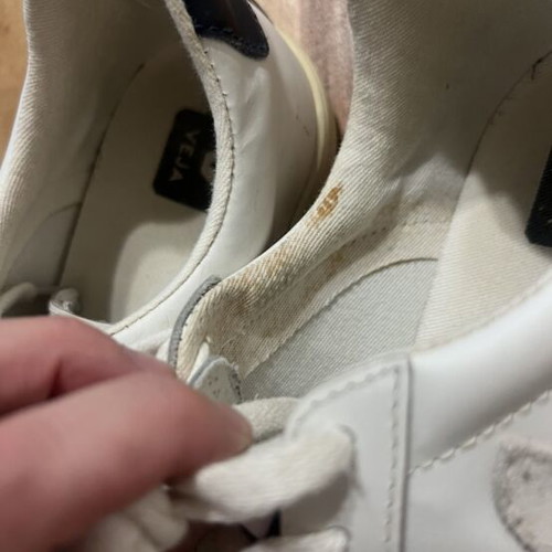 Veja white sneakers, size 38
