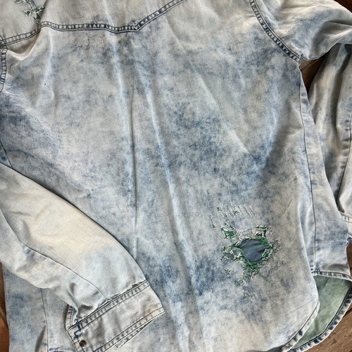 Zara men's short-sleeve shirt large, like new