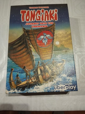 Tongiaki board game, 2-6 players, Polynesian sea exploration