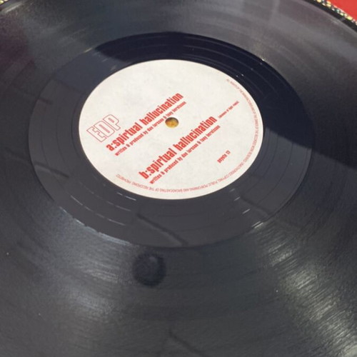Goa trance vinyl record used, electronic genre