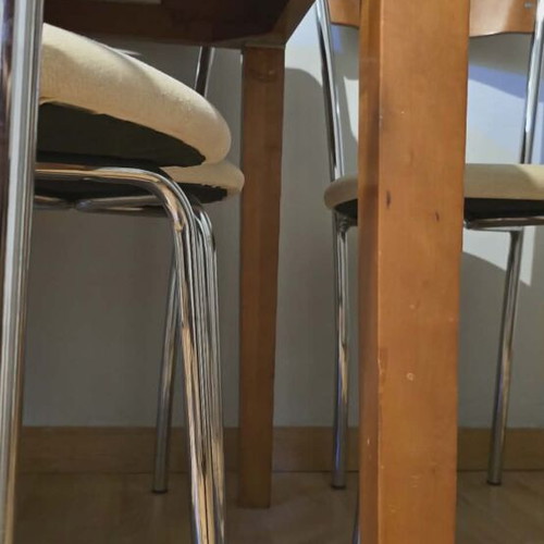 Dining set with 6 chairs used