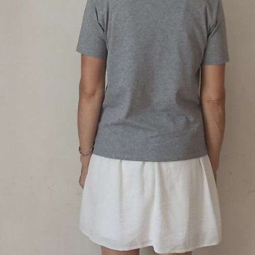 Sezane women's t-shirt like new, gray, size XS