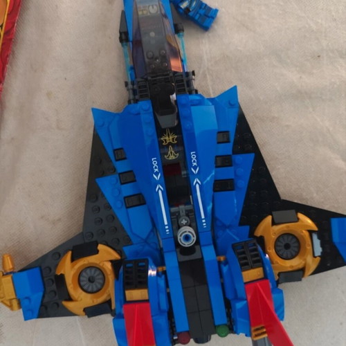 Lego Ninjago Jay Jet set like new with original figure, box and instructions